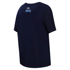 Memphis Grizzlies Pro Standard Women's Script Boyfriend T-Shirt Navy - NBA