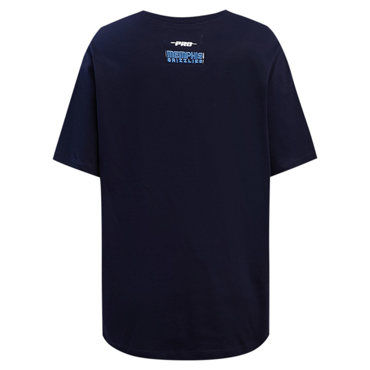 Memphis Grizzlies Pro Standard Women's Script Boyfriend T-Shirt Navy - NBA