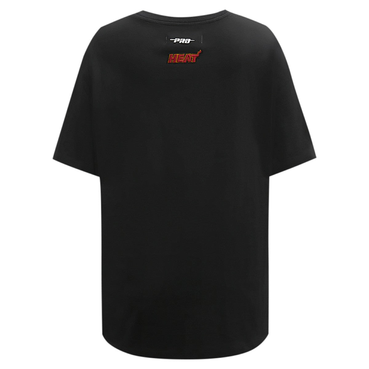 Miami Heat Pro Standard Women's Script Boyfriend T-Shirt Black - NBA