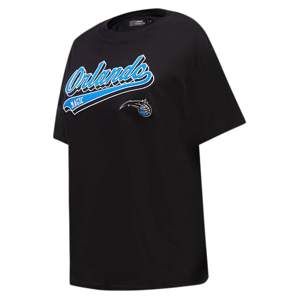 Orlando Magic Pro Standard Women's Script Boyfriend T-Shirt Black - NBA