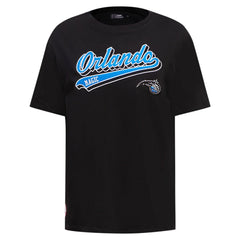 Orlando Magic Pro Standard Women's Script Boyfriend T-Shirt Black - NBA