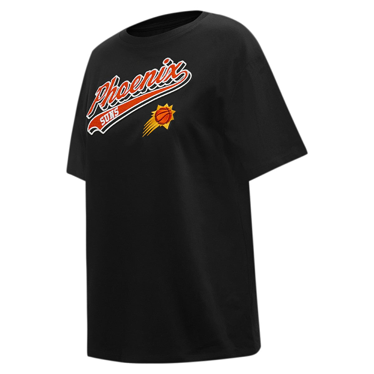 Phoenix Suns Pro Standard Women's Script Boyfriend T-Shirt Black - NBA