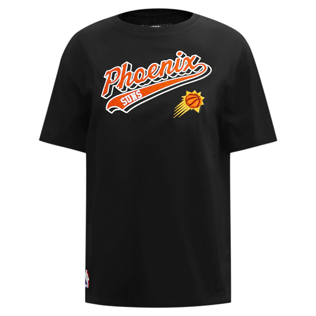 Phoenix Suns Pro Standard Women's Script Boyfriend T-Shirt Black - NBA