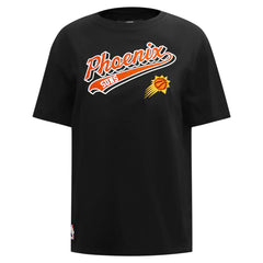 Phoenix Suns Pro Standard Women's Script Boyfriend T-Shirt Black - NBA