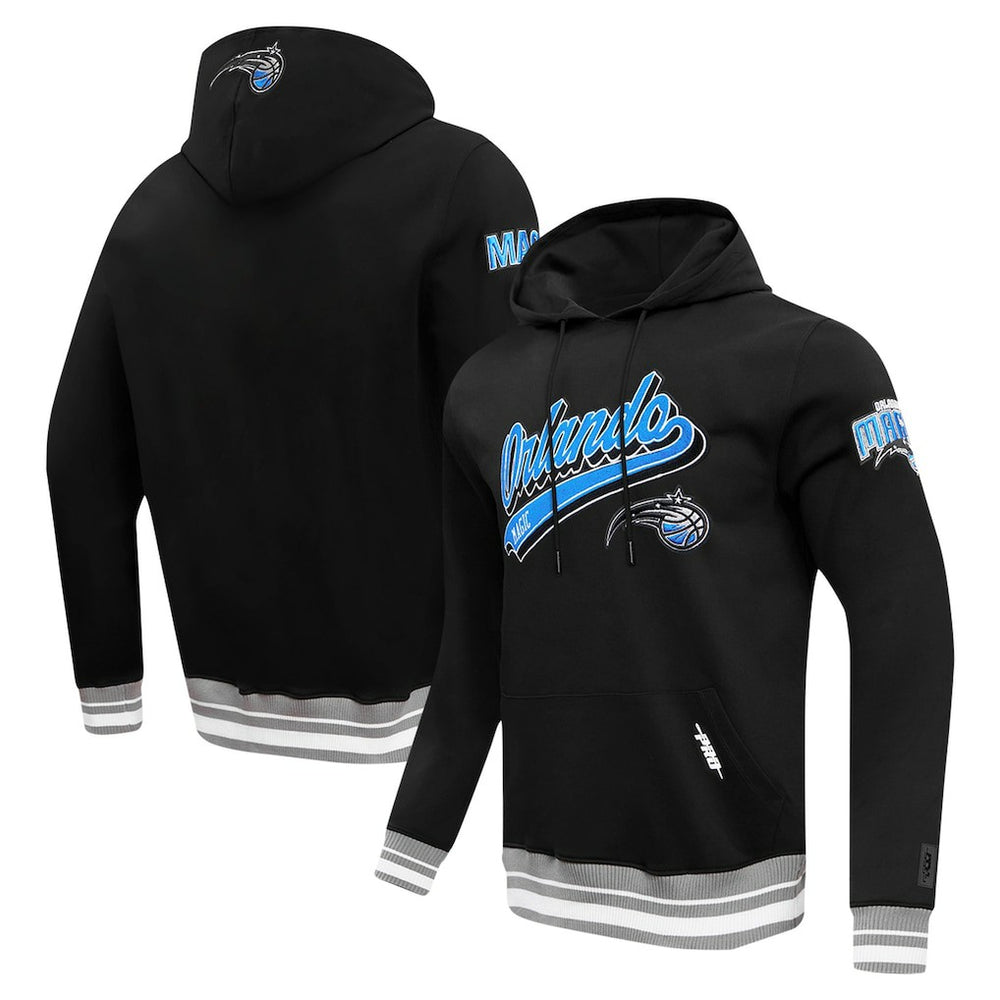 Orlando Magic Pro Standard Script Tail Pullover Hoodie Black - NBA