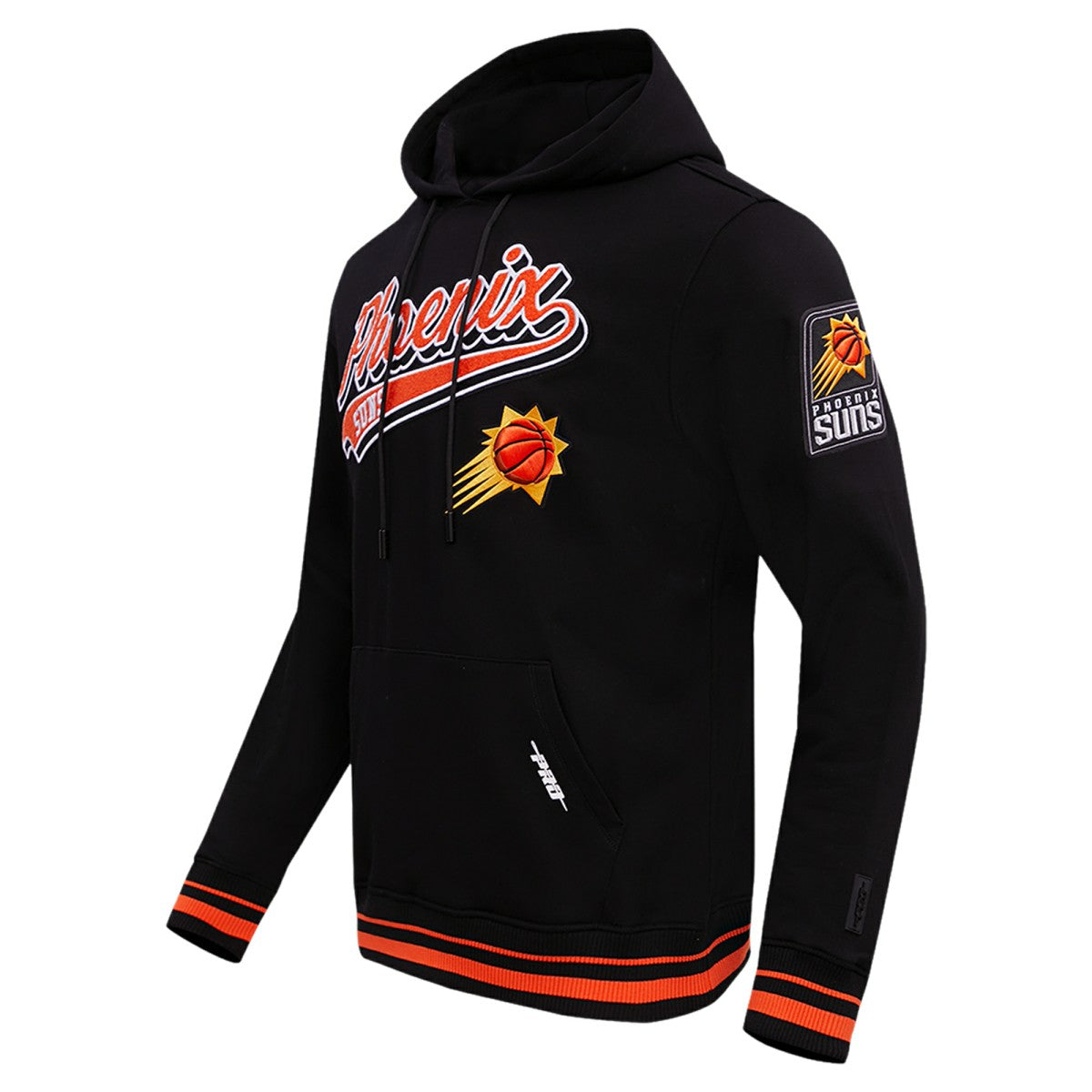 Phoenix Suns Pro Standard Script Tail Pullover Hoodie Black - NBA