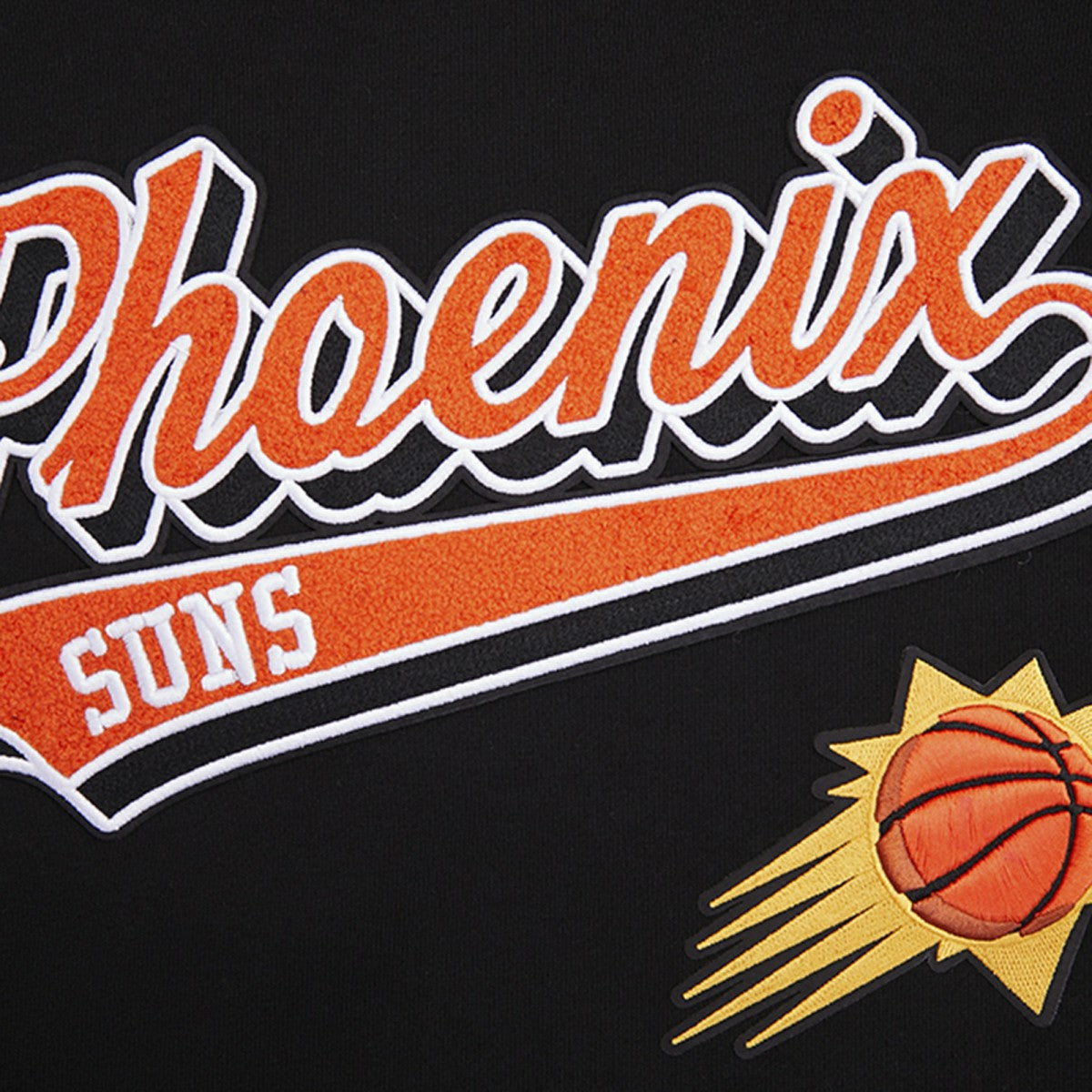 Phoenix Suns Pro Standard Script Tail Pullover Hoodie Black - NBA