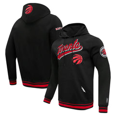 Toronto Raptors Pro Standard Script Tail Pullover Hoodie Black - NBA