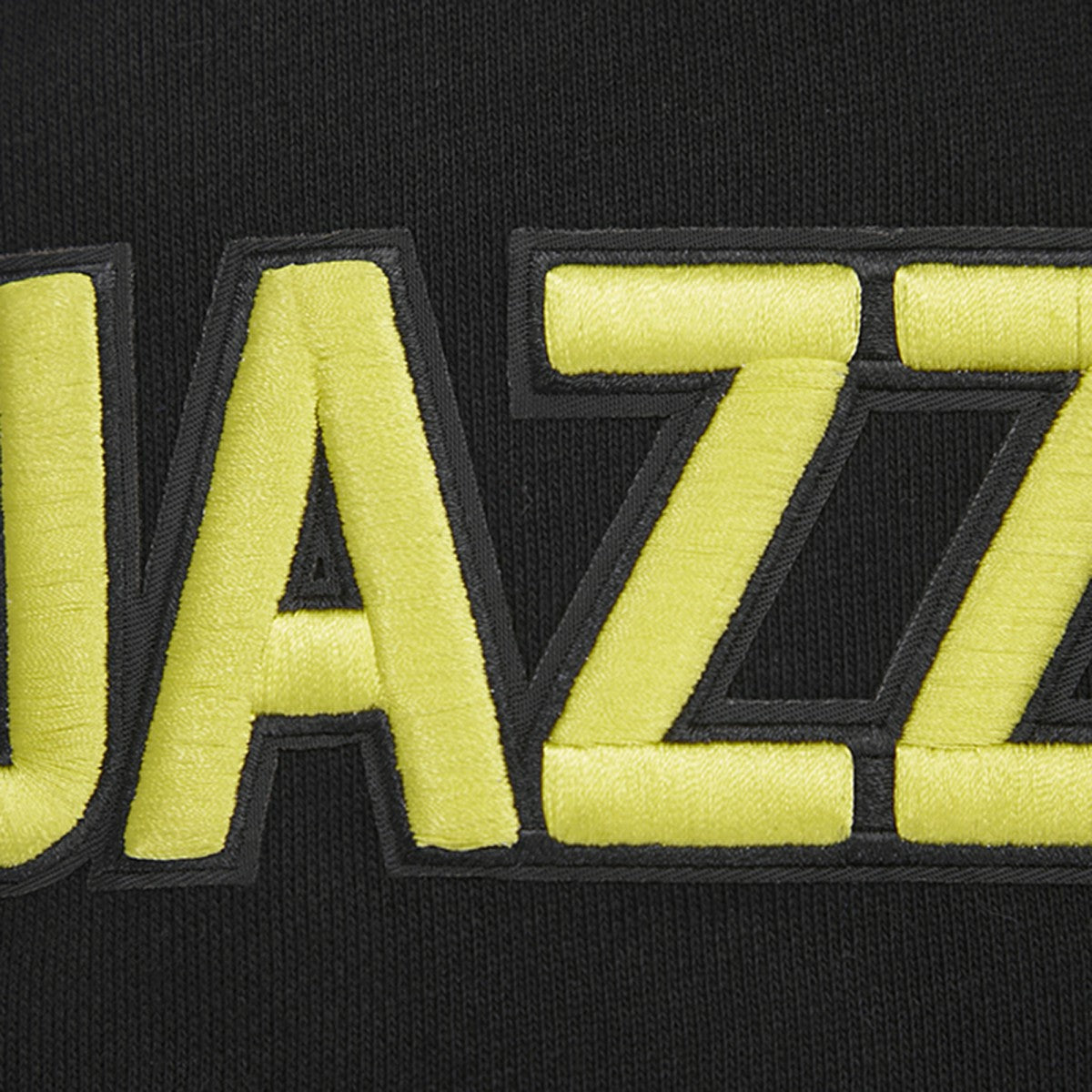 Utah Jazz Pro Standard Script Tail Pullover Hoodie Black - NBA