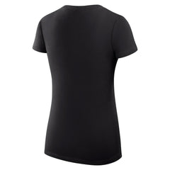 Cleveland Cavaliers G-III 4Her by Carl Banks Women's Super-Slim Fit Lightweight Filigree Logo V-Neck T-Shirt Black - NBA