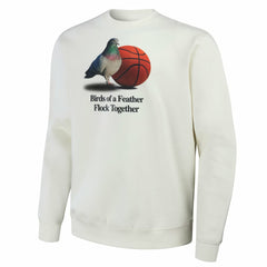 NBA x Staple All Teams Birds of a Feather Crew Sweatshirt Cream - NBA