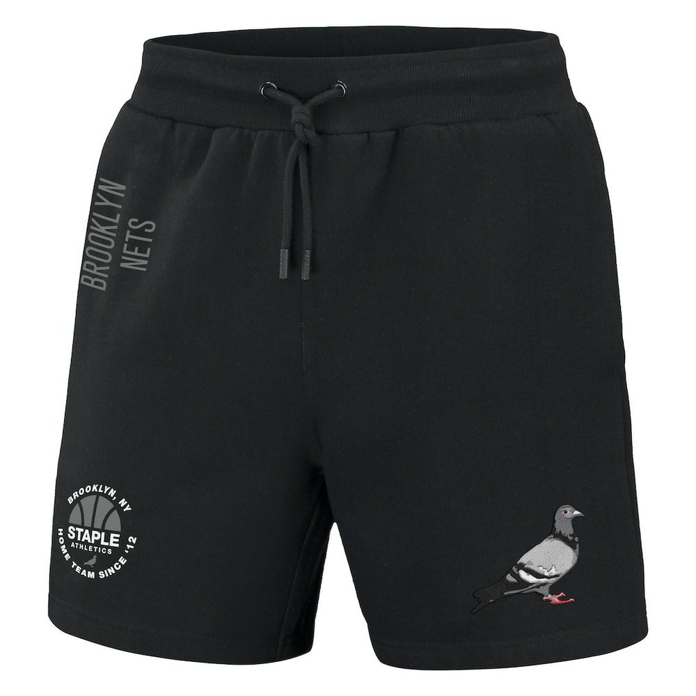 Brooklyn Nets NBA x Staple Home Team Shorts Black - NBA