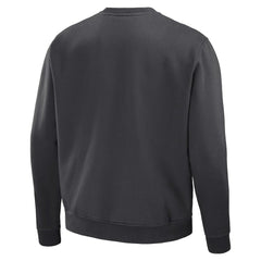 Chicago Bulls NBA x Staple Plush Pullover Sweatshirt Anthracite - NBA