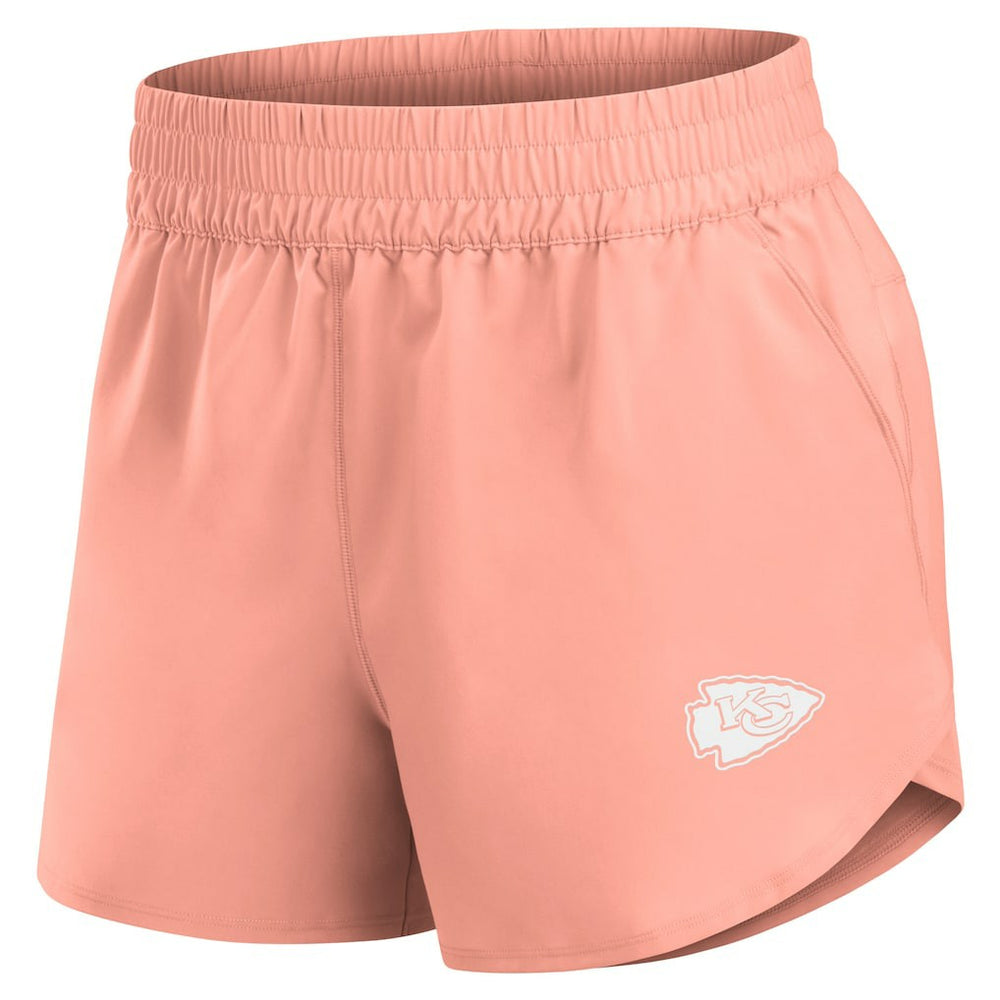 Kansas City Chiefs Women's Front Office Woven Shorts Coral | Fanatics