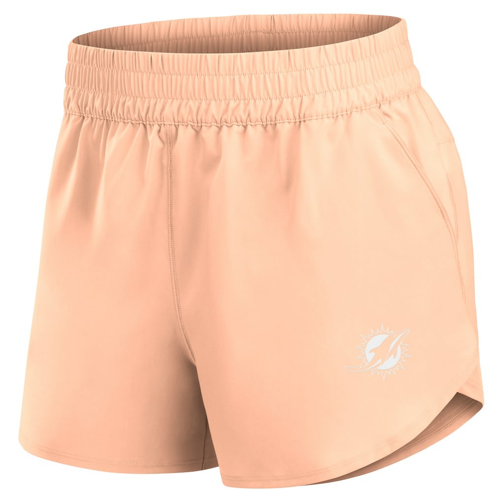 Miami Dolphins Women's Front Office Woven Shorts Orange | Fanatics