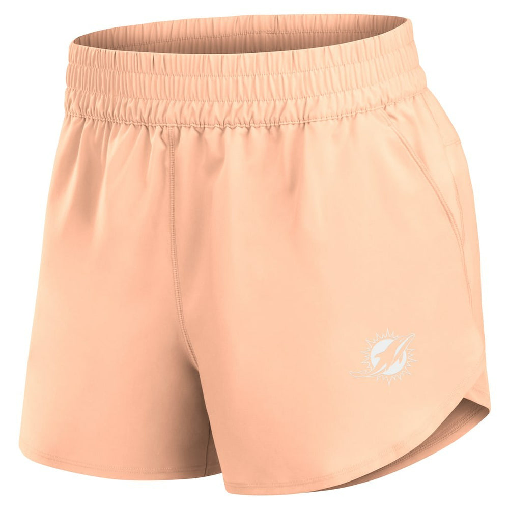 Miami Dolphins Women's Front Office Woven Shorts Orange | Fanatics
