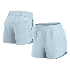 Dallas Cowboys Women's Front Office Woven Shorts Gray | Fanatics