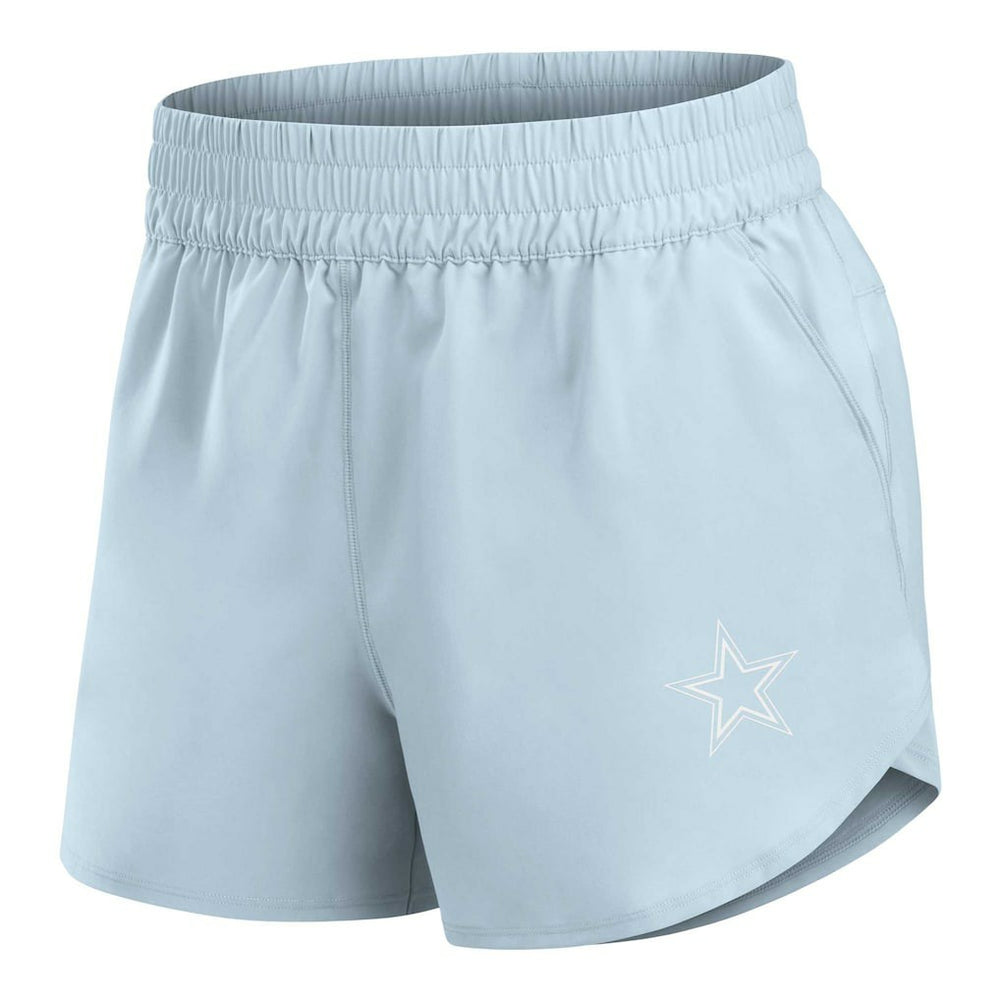 Dallas Cowboys Women's Front Office Woven Shorts Gray | Fanatics