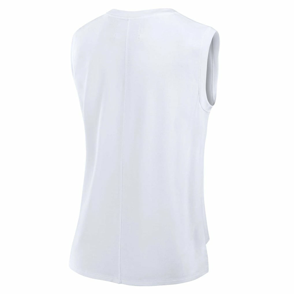 Dallas Cowboys Women's Studio Gym Tank Top White | Fanatics