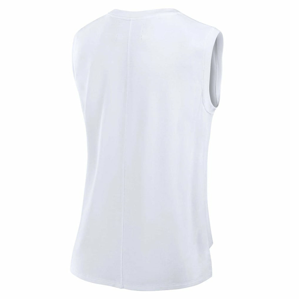 Dallas Cowboys Women's Studio Gym Tank Top White | Fanatics