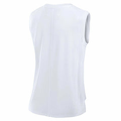 Dallas Cowboys Women's Studio Gym Tank Top White | Fanatics