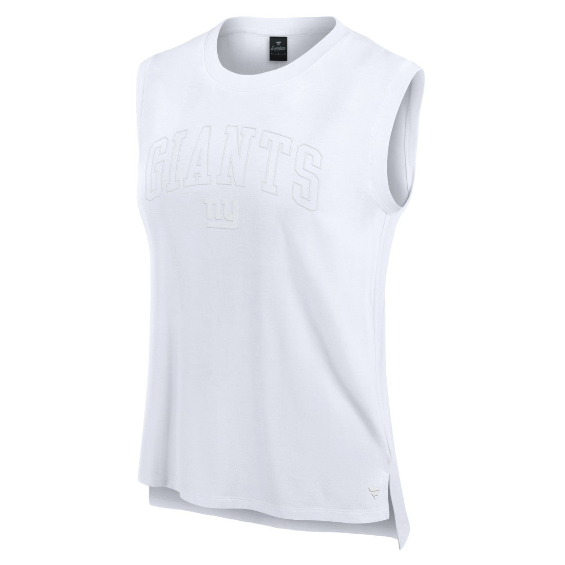 New York Giants Women's Studio Gym Tank Top White | Fanatics