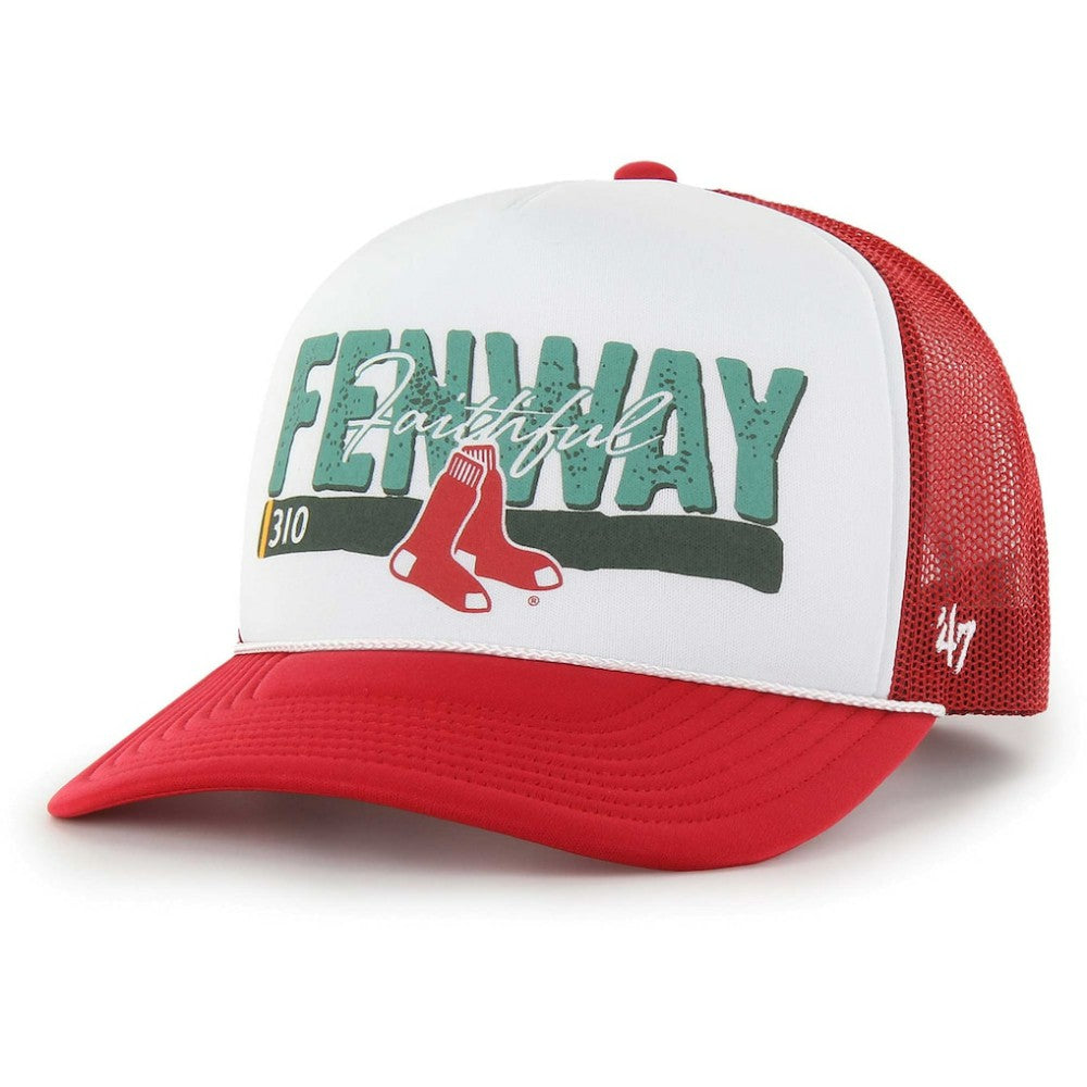 Boston Red Sox '47 Retro Region Foam Trucker Adjustable Hat - MLB