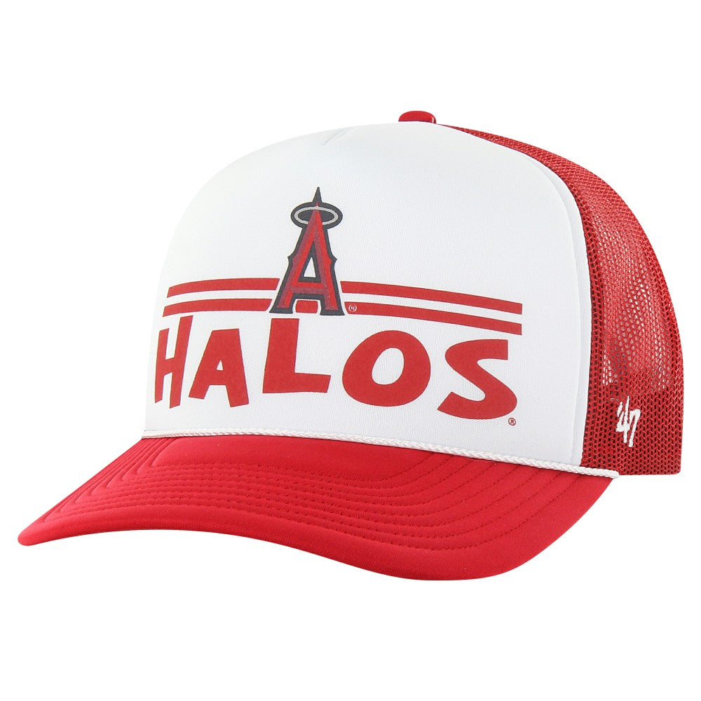 Los Angeles Angels '47 Retro Region Foam Trucker Adjustable Hat - MLB
