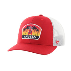 Los Angeles Angels '47 Retro Region Patch Trucker Adjustable Hat - MLB