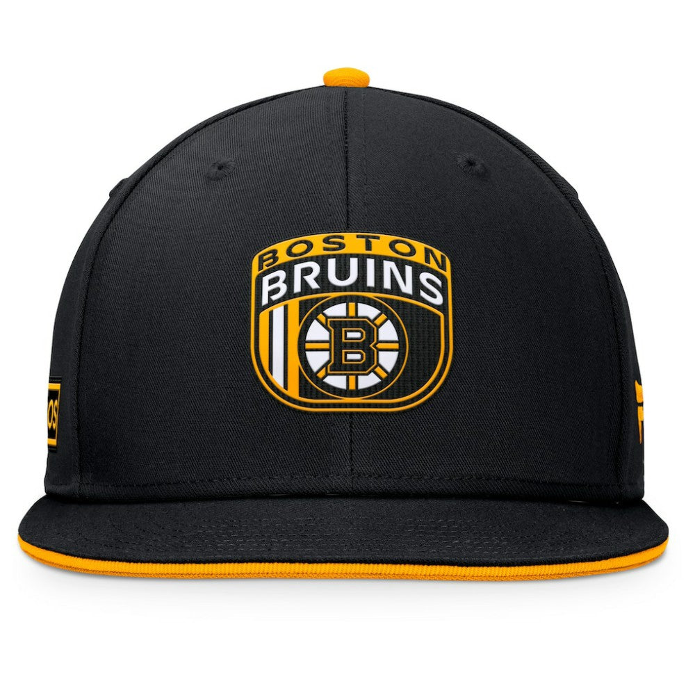 Boston Bruins Fanatics 2024 NHL Draft Snapback Hat - Black - NHL