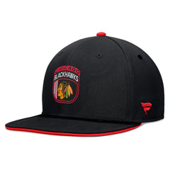 Chicago Blackhawks Fanatics 2024 NHL Draft Snapback Hat - Black - NHL