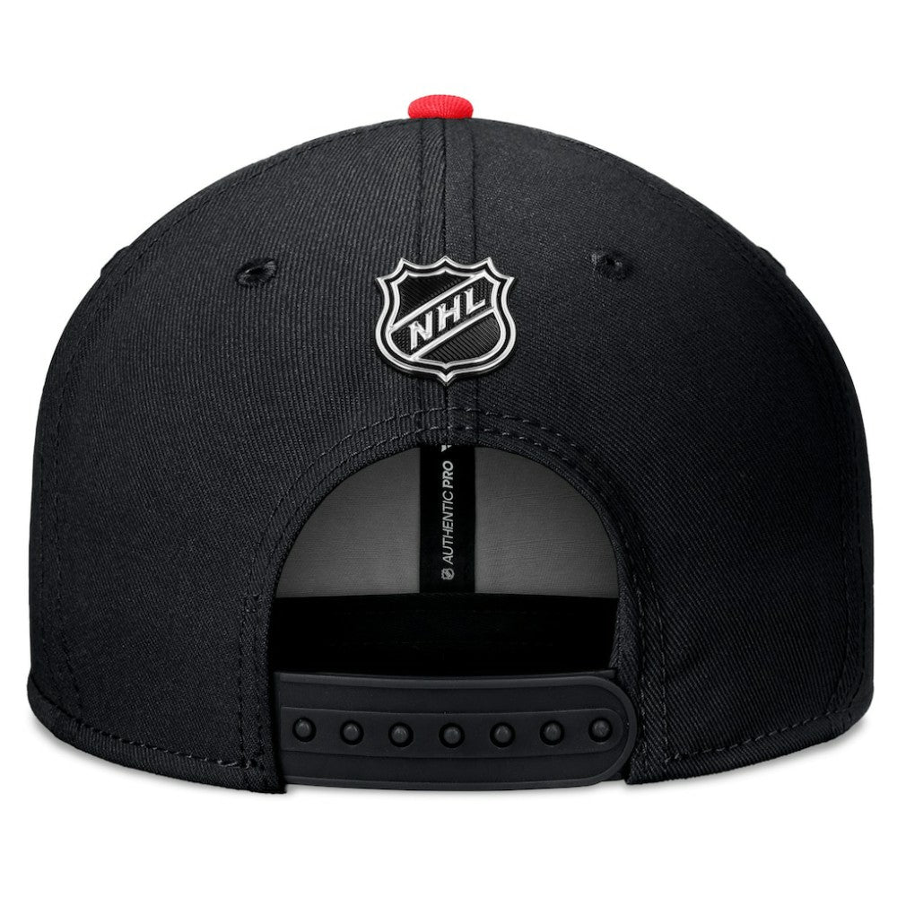 Chicago Blackhawks Fanatics 2024 NHL Draft Snapback Hat - Black - NHL