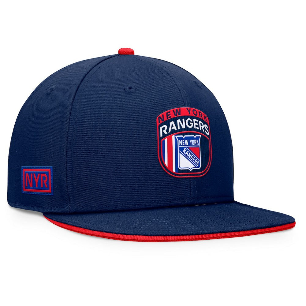 New York Rangers Fanatics 2024 NHL Draft Snapback Hat - Navy - NHL
