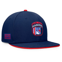New York Rangers Fanatics 2024 NHL Draft Snapback Hat - Navy - NHL