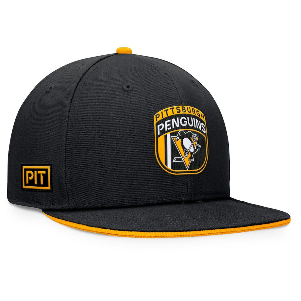 Pittsburgh Penguins Fanatics 2024 NHL Draft Snapback Hat - Black - NHL