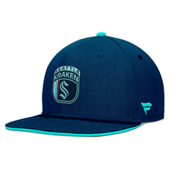 Seattle Kraken Fanatics 2024 NHL Draft Snapback Hat - Deep Sea Blue - NHL
