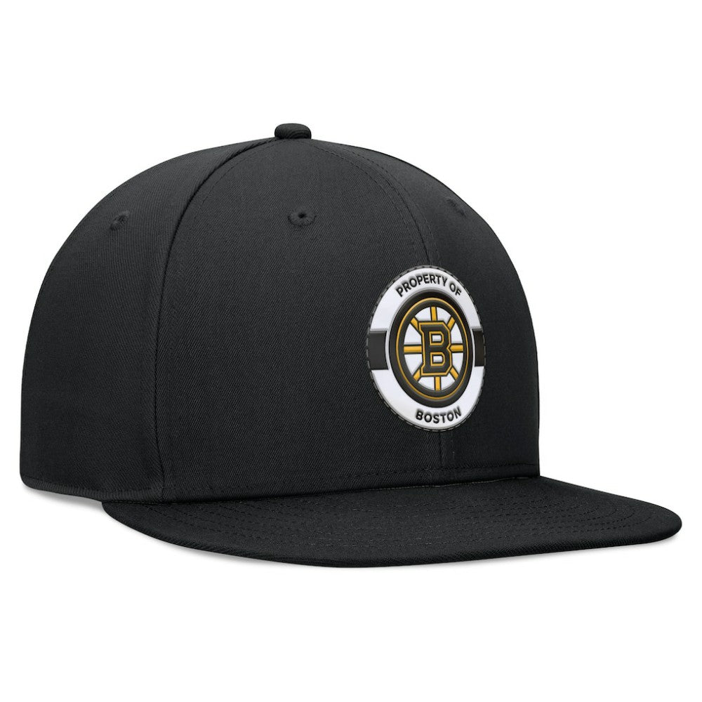 Boston Bruins Fanatics Authentic Pro Training Camp Snapback Hat - Black - NHL