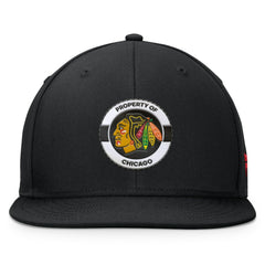Chicago Blackhawks Fanatics Authentic Pro Training Camp Snapback Hat - Black - NHL
