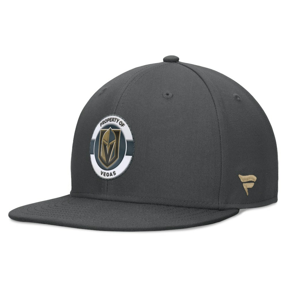 Vegas Golden Knights Fanatics Authentic Pro Training Camp Snapback Hat - Charcoal - NHL