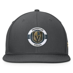 Vegas Golden Knights Fanatics Authentic Pro Training Camp Snapback Hat - Charcoal - NHL