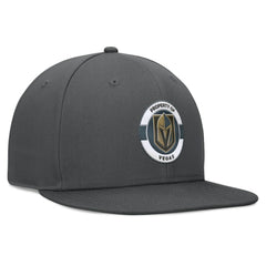 Vegas Golden Knights Fanatics Authentic Pro Training Camp Snapback Hat - Charcoal - NHL