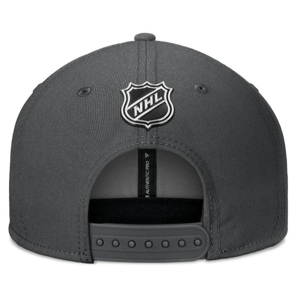 Vegas Golden Knights Fanatics Authentic Pro Training Camp Snapback Hat - Charcoal - NHL