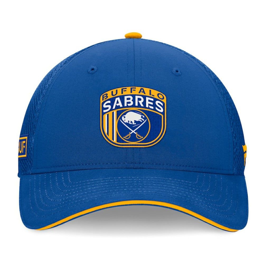 Buffalo Sabres Fanatics 2024 NHL Draft On Stage Trucker Adjustable Hat - Royal - NHL
