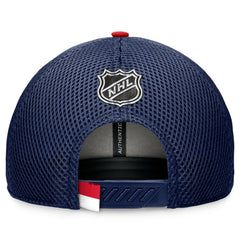 Columbus Blue Jackets Fanatics 2024 NHL Draft On Stage Trucker Adjustable Hat - Navy - NHL