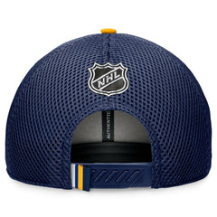 St. Louis Blues Fanatics 2024 NHL Draft On Stage Trucker Adjustable Hat - Navy - NHL