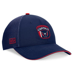 Washington Capitals Fanatics 2024 NHL Draft On Stage Trucker Adjustable Hat - Navy - NHL