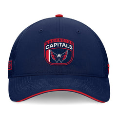 Washington Capitals Fanatics 2024 NHL Draft On Stage Trucker Adjustable Hat - Navy - NHL