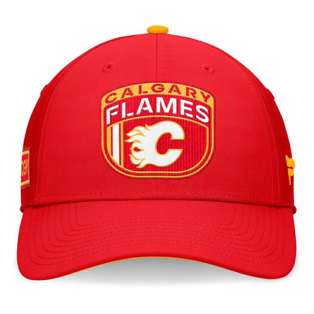 Calgary Flames Fanatics 2024 NHL Draft Flex Hat - Red - NHL