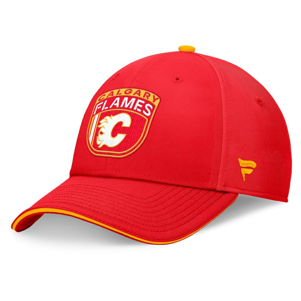 Calgary Flames Fanatics 2024 NHL Draft Flex Hat - Red - NHL