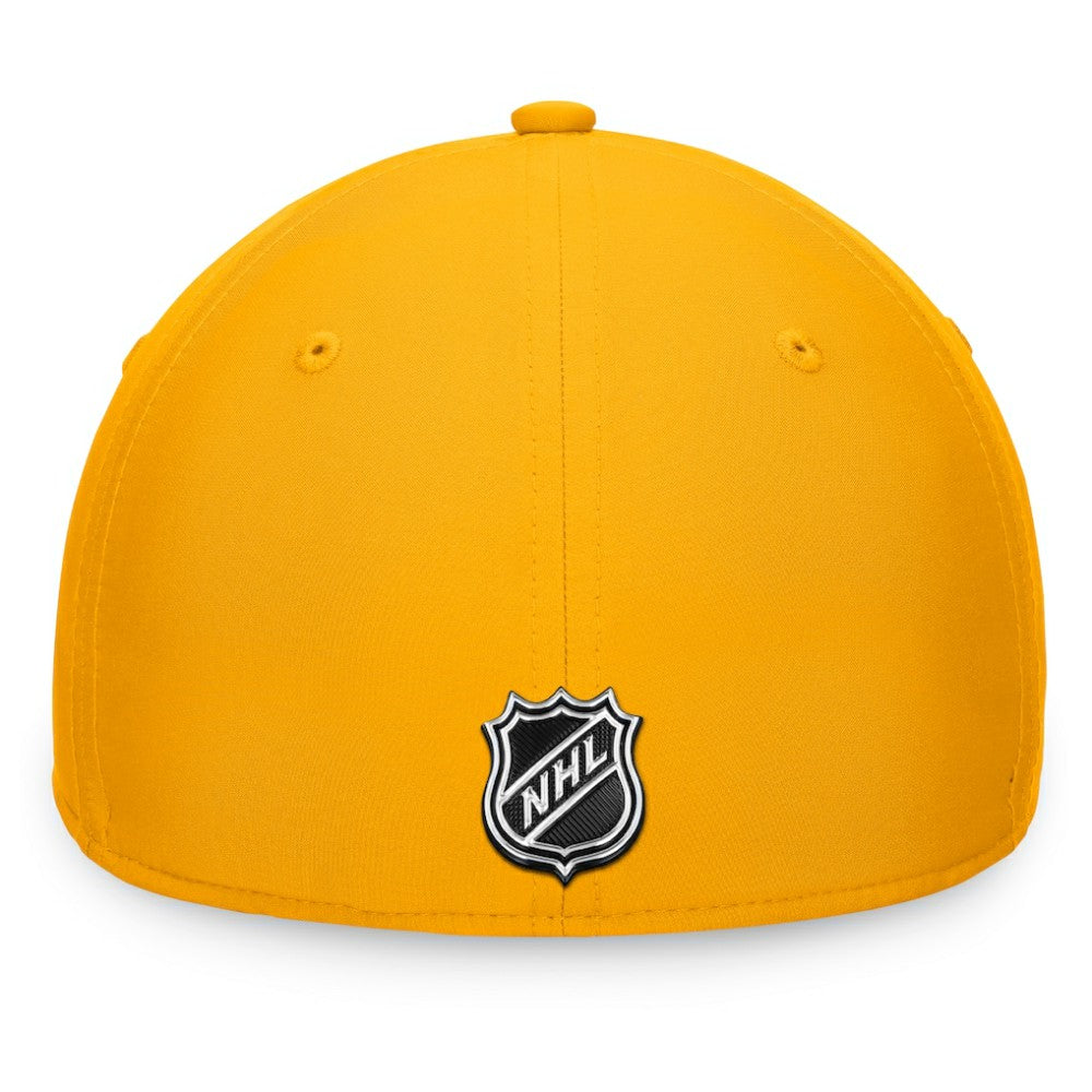 Nashville Predators Fanatics Authentic Pro Training Camp Flex Hat - Gold - NHL